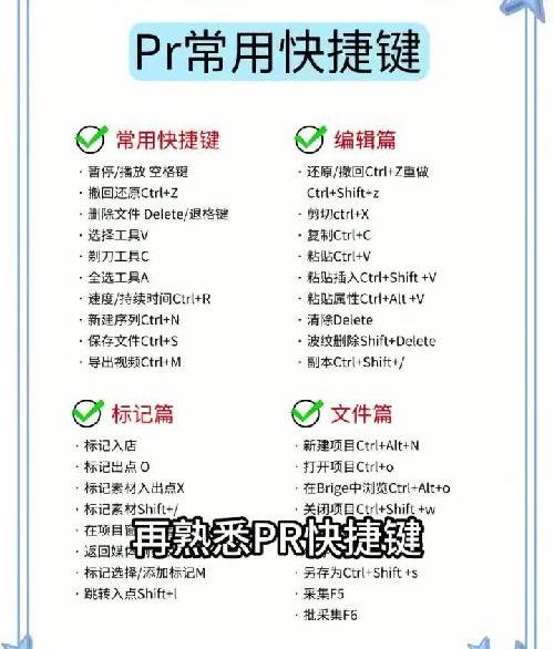 学会剪辑流程要清晰，这些软件要先学！