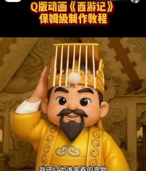 用AI做Q版动画《西游记》，效果太绝了！