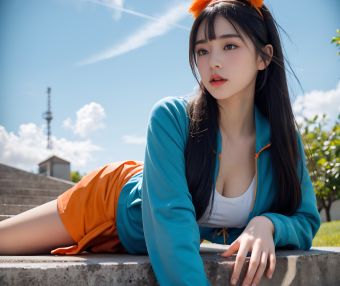 AI绘画Stable Diffusion人物写实模型，青春靓丽亚洲女孩人物摄影效果