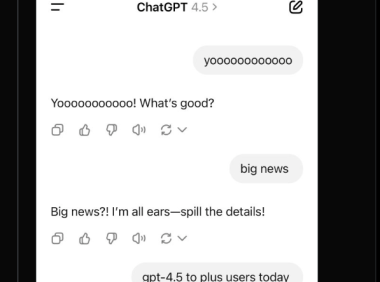 OpenAI 宣布 GPT-4.5 正式面向所有 ChatGPT Plus 用户开放