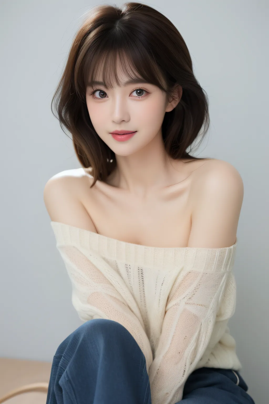 利用AI绘画stable diffusion生成真人模型，stable diffusion模型kimchiMix分享