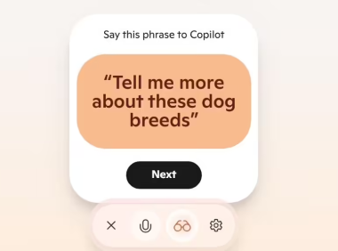 微软向免费用户开放 Copilot Vision，测试显示 AI网页助理仍未成熟