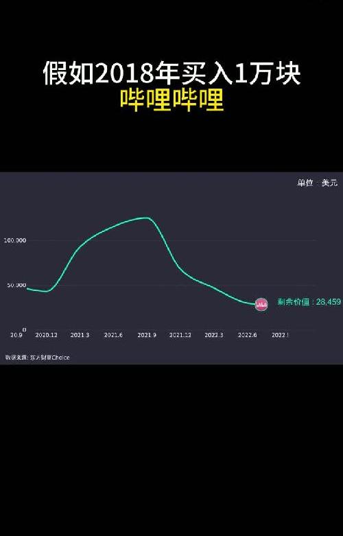 假如你在2018年，买入1万块哔哩哔哩